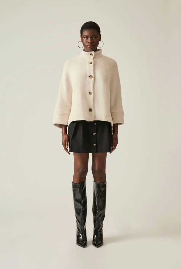 James Lakeland Batwing Cream Jacket