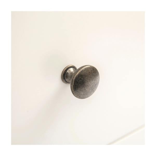 Cabinet Bits Maggiori Off White 2 Drawer Console Table Brass Knob