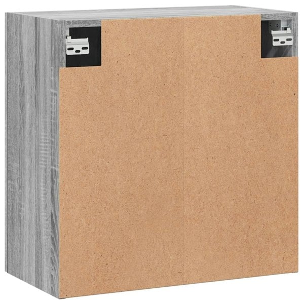 Berkfield Wall Cabinet Grey Sonoma 60x31x60 cm Engineered Wood