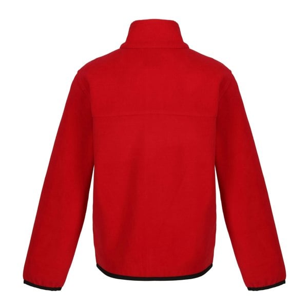 Regatta Childrens/Kids Microfleece Full Zip Fleece Jacket - Classic Red