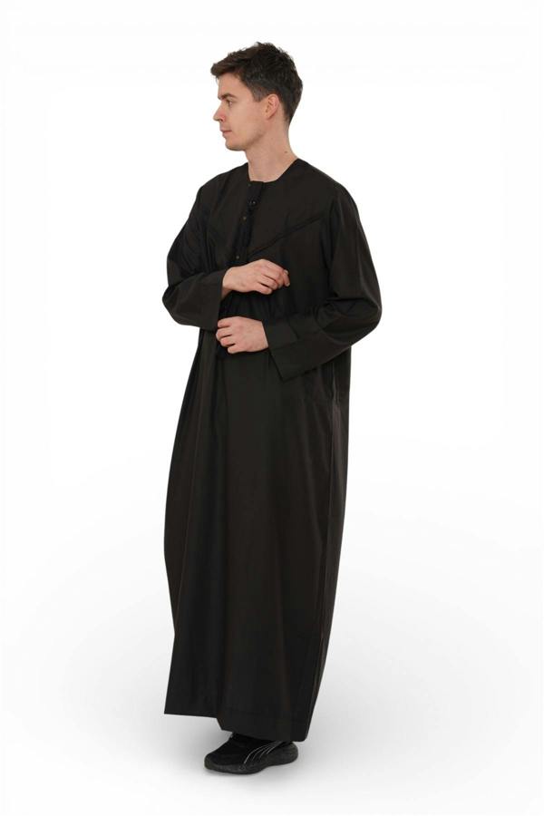 Infinity Leather Men's Eid Moroccan Jubba Robe Djellaba Ramadan Eid Thobe - HM11