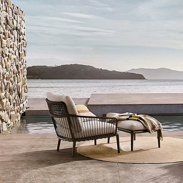 Orpheus Outdoor Lounge Chair Set, Rattan-Weilai Concept-Weilai Concept