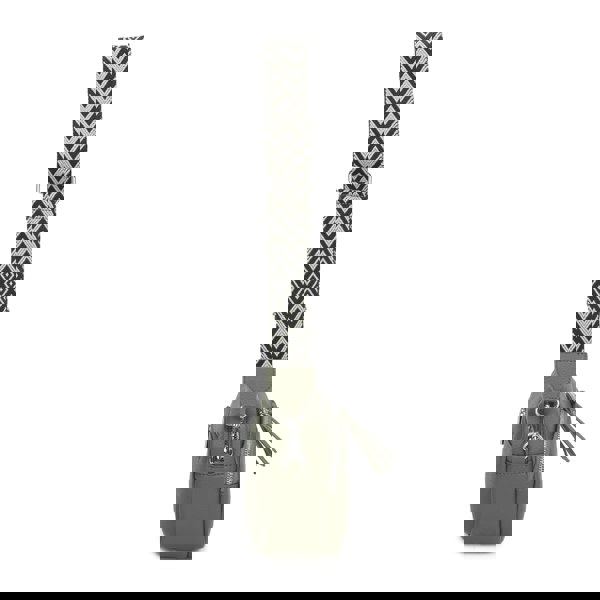 Kitise Camera Crossbody Bag Wide Chevron Strap Shoulder Purse