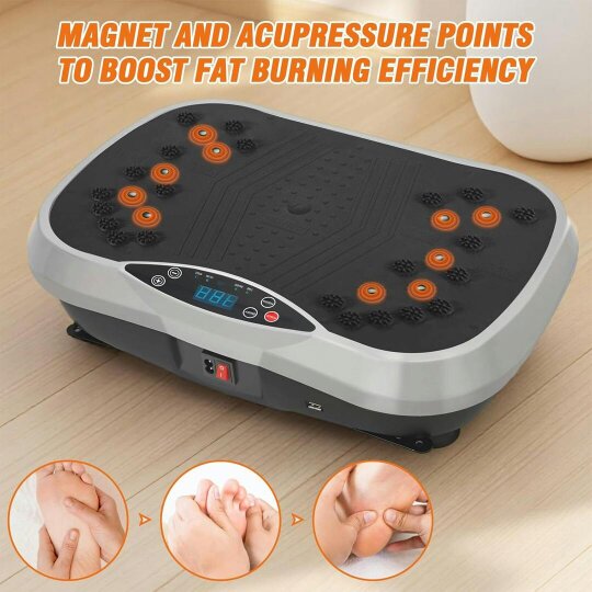 Havendro Power Vibration Plate Exercise Body Shaker Massager Vibrating Machine Platform