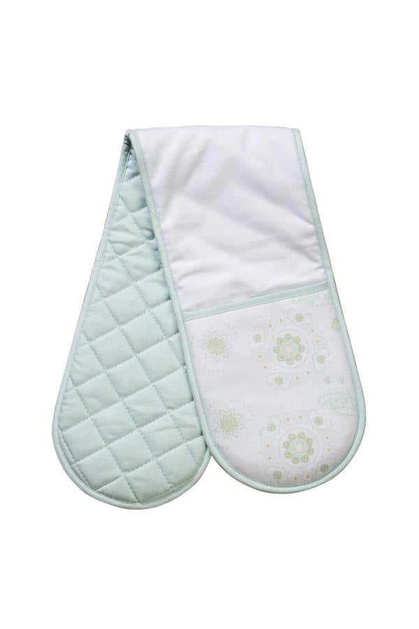 Paisley Spiral Double Oven Glove