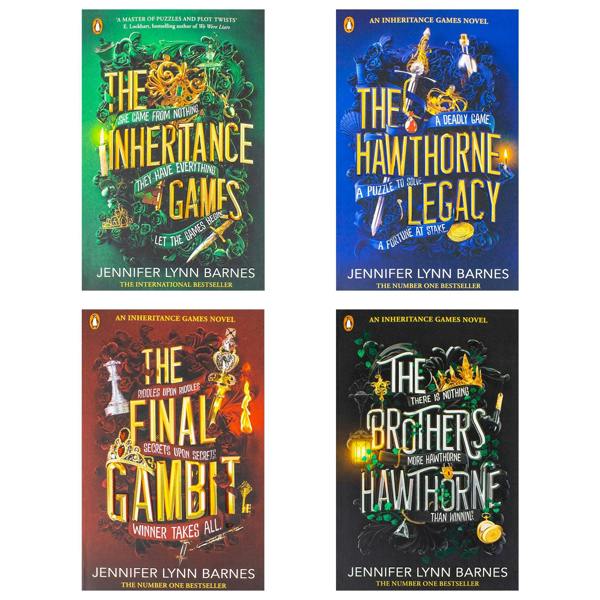 The Inheritance Games 4 Books Collection Set by Jennifer Lynn Barnes – YA Mystery Thriller Collection