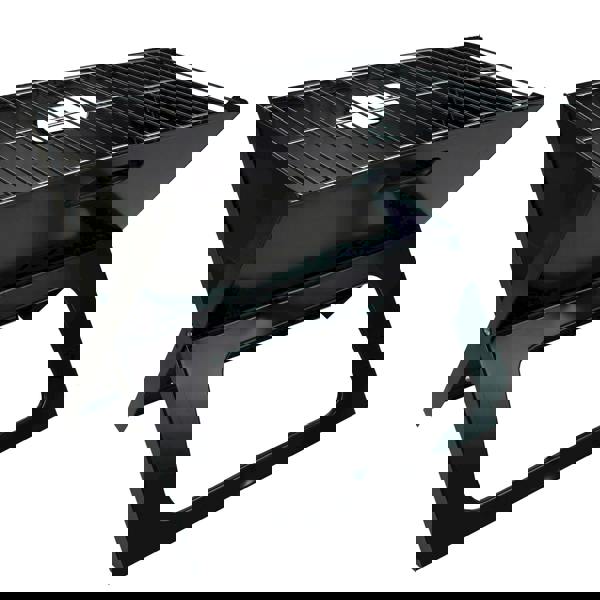 Regatta Foldable Charcoal BBQ - Black