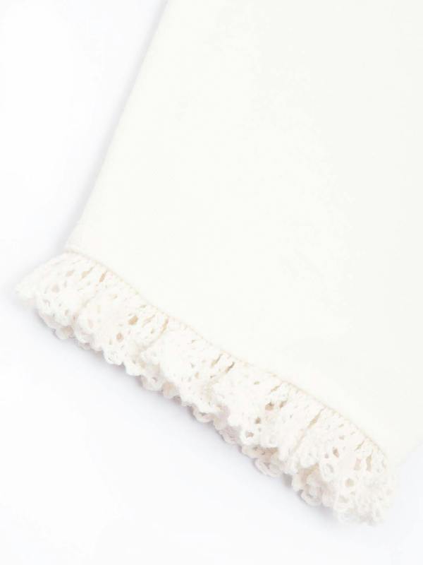 Kite Girls Organic Together Pedal Pushers Off-White