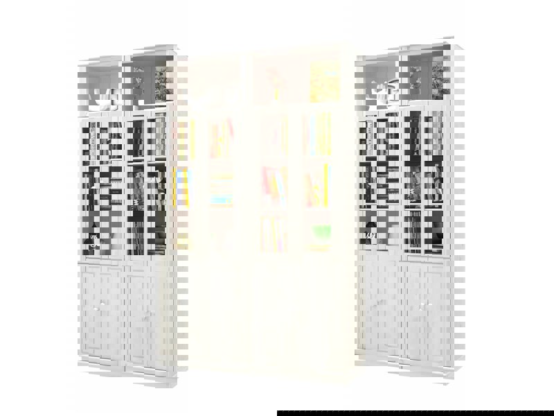 Dorel Home Anita Wall Unit I white lacquer