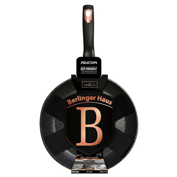 Berlinger Haus Frying Pan 28 cm Berlinger Haus BH-1635N Black Rose