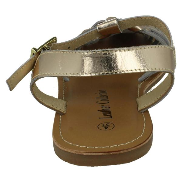 Leather Collection Ladies Leather Collection Summer Beach Holiday Sandals F00455