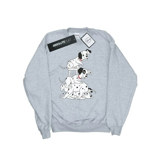 Disney Girls 101 Dalmatians Chair Sweatshirt - Sports Grey