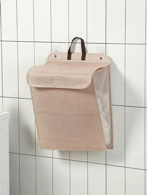 Living and Home Foldable Washable Hanging Laundry Basket