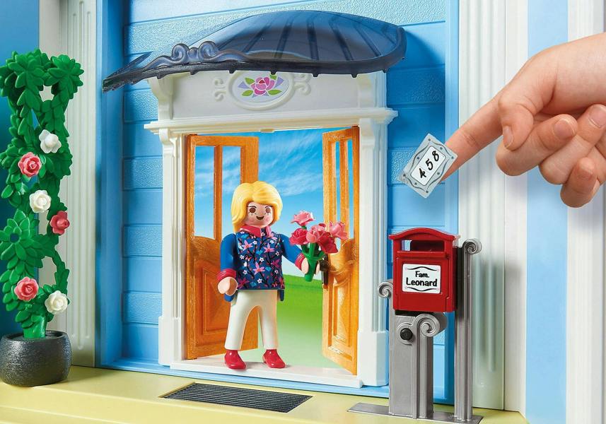 Playmobil Large Dollhouse with Doorbell & Rooftop Terrace