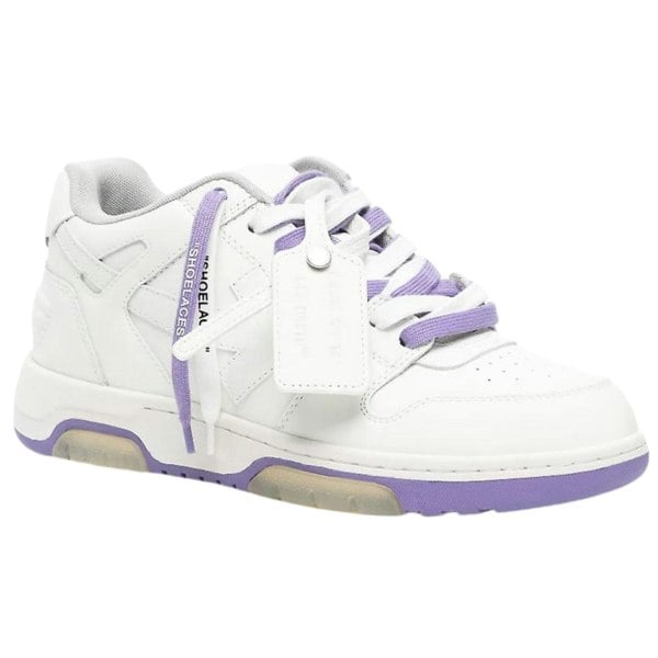 Off-White Out Of Office Calf Leather Sneakers - Lilac