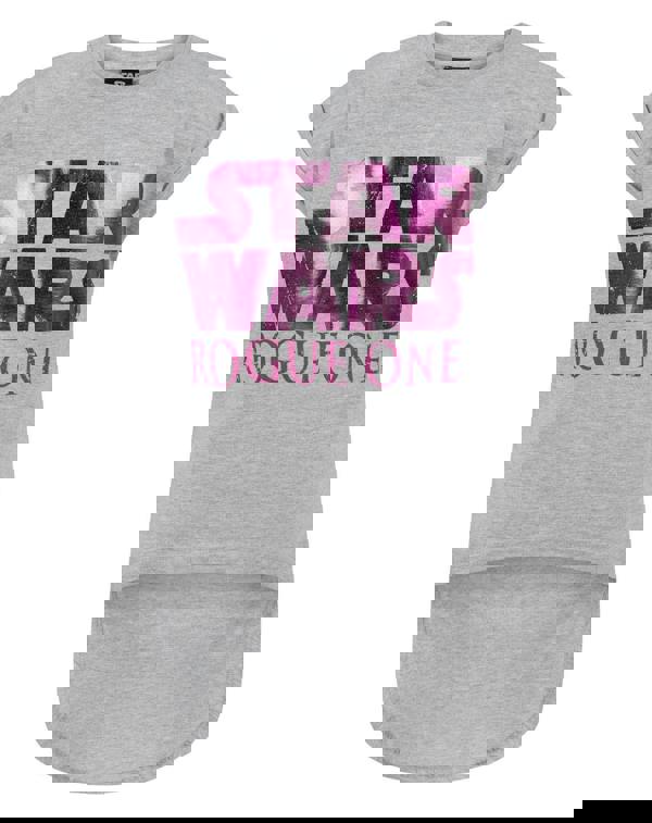 Star Wars Girls Grey Short Sleeved T-Shirt