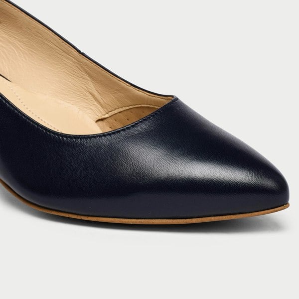 Calla Ava Shoes - Navy Leather