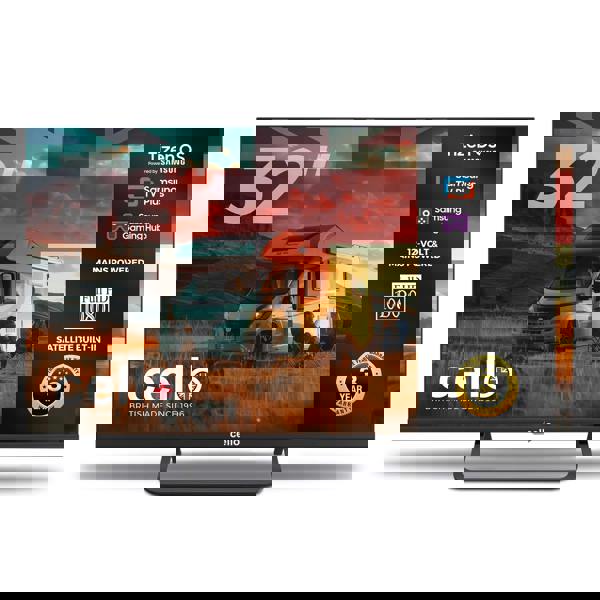 Cello32 inch Smart Samsung Plus 12-Volt Traveller TV with Frameless Bezel