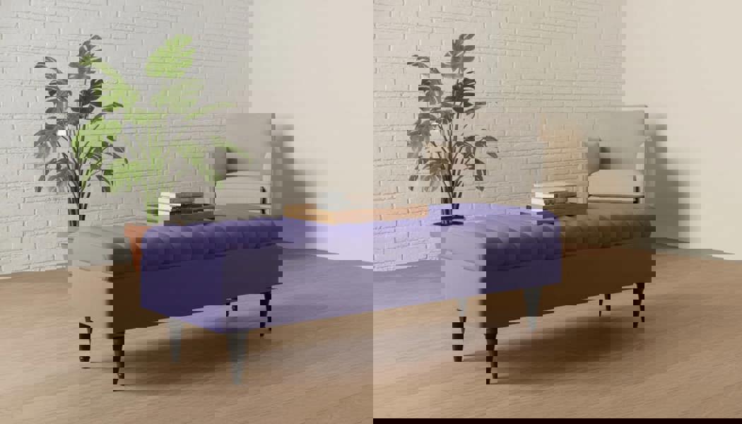 Romo Panel Storage Ottoman Bench Seat – Hidden Storage Coffee Table for Living Room UK - ISTOOLS