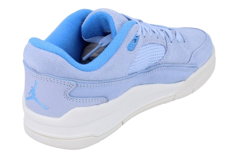 Nike Womens Air Jordan Flight Court Trainers Fz9854  400 - Hydrogen Blue University Blue 400 - Photo 2