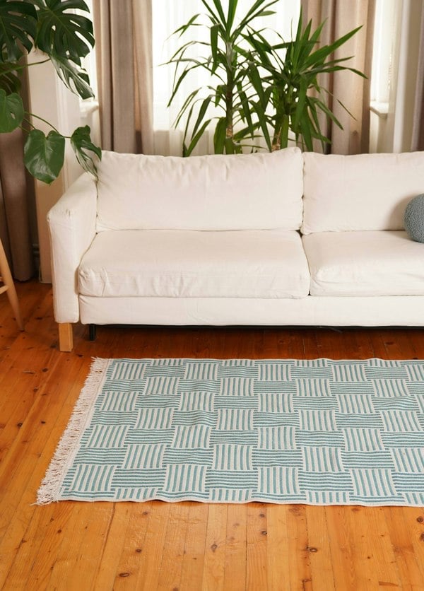 Rozi Line Collection Kilim Rug