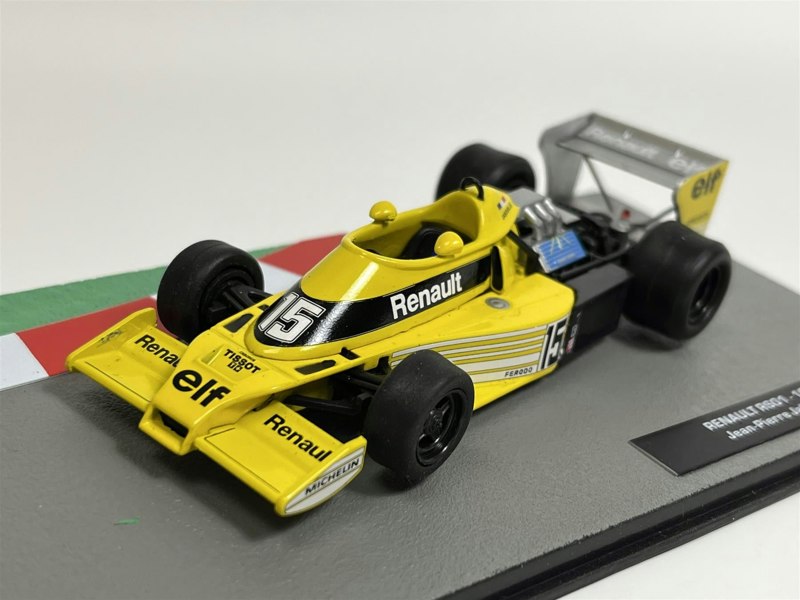 F1 Collection Jean Pierre Jabouille Renault RS01 1977 1:43 Scale