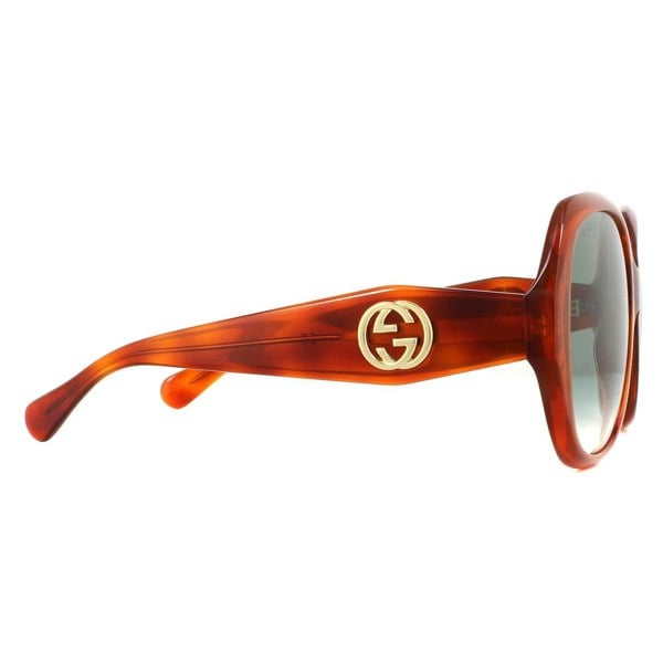 Gucci Sunglasses GG0796S 003 Havana Blue Gradient