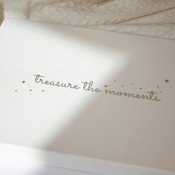 The Baby Gifting Company LUXURY BABY MEMORY BOOK