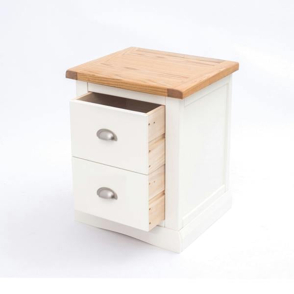 Cabinet Bits Cosenza 2 Drawer Bedside Table