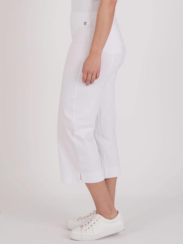 PennyPlain Wide Leg Bengaline - White