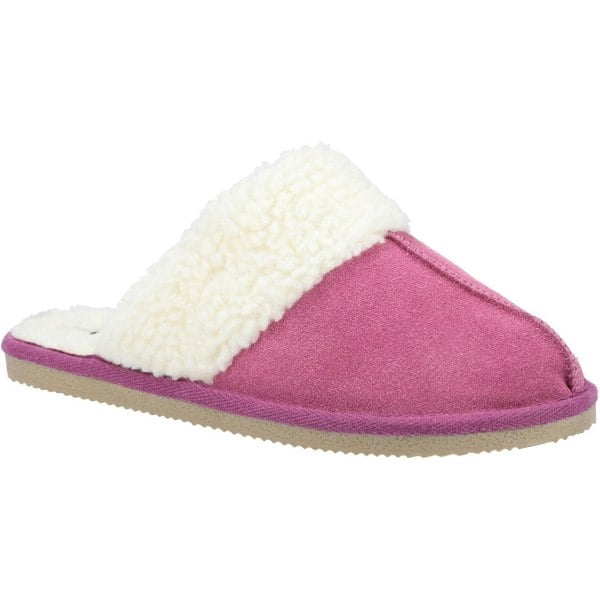 Hush Puppies Womens/Ladies Arianna Suede Slippers - Pink