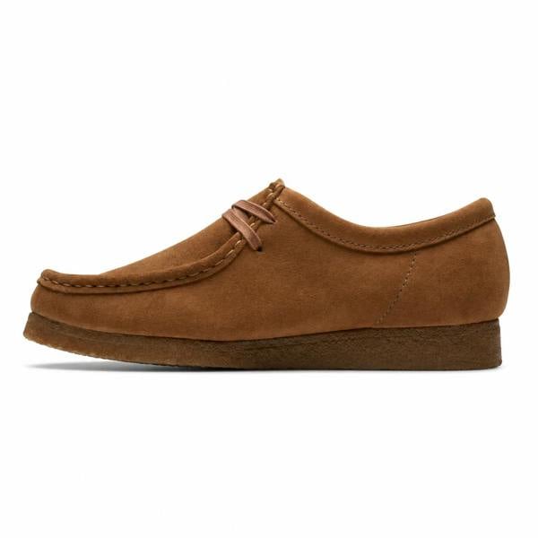 Clarks Originals Wallabee Shoes Cola Suede