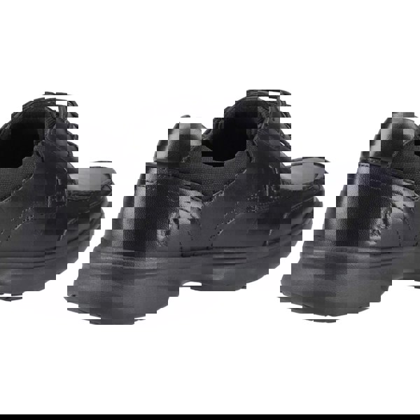 Hush Puppies Hugh Leather Men's Black Lace-Up Shoes