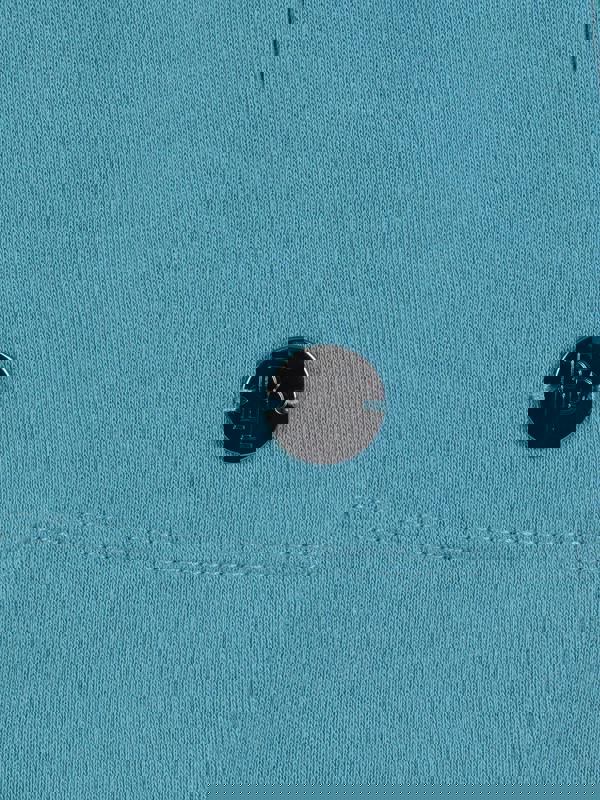 PennyPlain Solid Square Neck Top - Sea Green