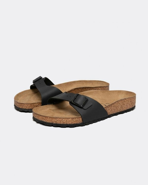 Birkenstock Madrid BF Womens Sandals - Black - CHO - Designer Womens Sandals