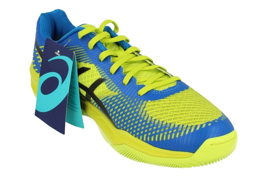 Asics Volley Elite Ff Mens Trainers B701N  7743 - Energy Green Blue 7743 - Photo 3