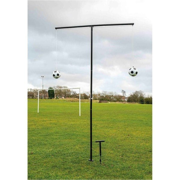 Height Adjustable Football Heading / Headers Training Gantry Pitch Spike Bracket