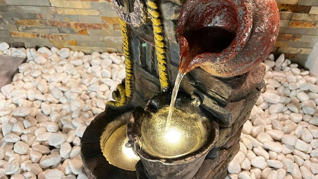 Tranquillity Water Features Rustic Jug Traditional Water Feature