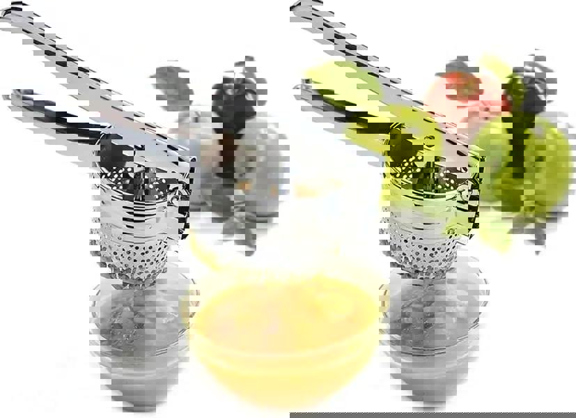 KAV Potato Ricer Masher Lemon Squeezer Fruit Press - Stainless Steel Mash for Effortless Food Preparation, Professional Grade Kitchen Tool