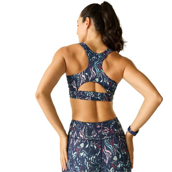 Dare 2B Womens/Ladies Influential Printed Sports Bra - Multicoloured - 