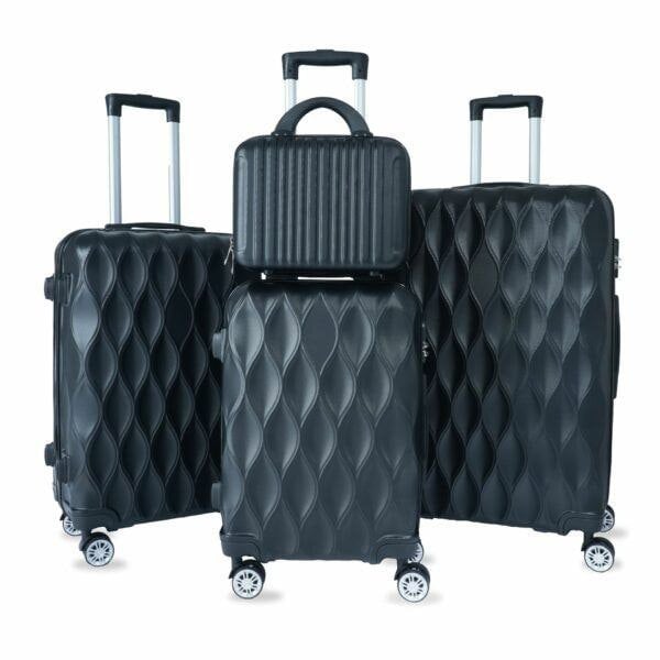 Leaper 4PCS Travel Luggage Suitcase Set