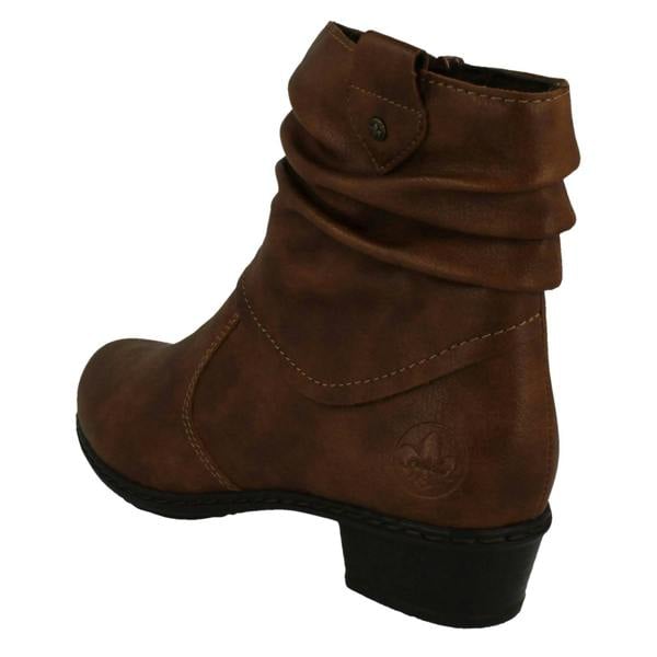 Rieker Ladies Rieker Fleece Lined Ankle Boots Y0771/24