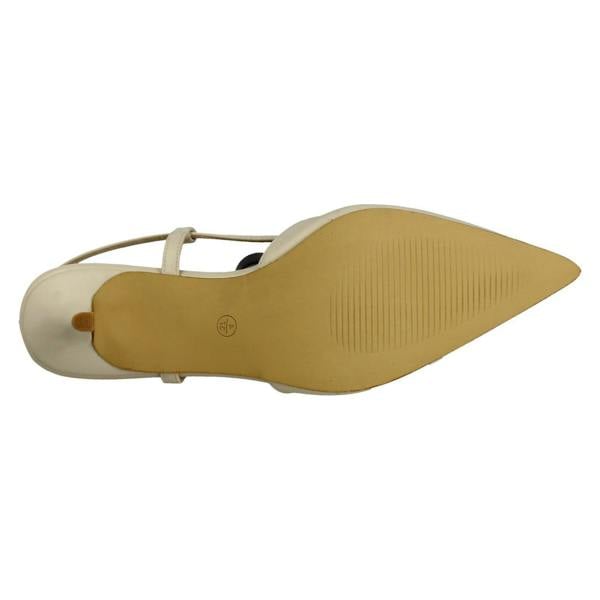 Spot On Ladies Spot On Pointed Slingback Shoes F00489