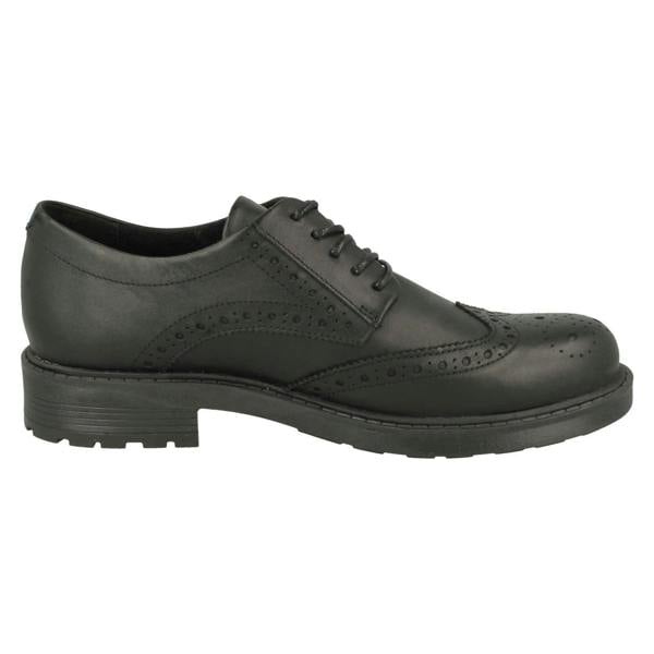 Clarks Ladies Clarks Brogue Detailed Shoes - Orinoco2 Limit