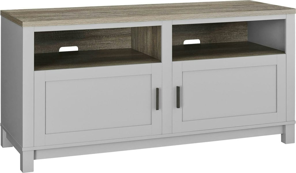 Dorel Home Carver TV-Stand with Storage Grey