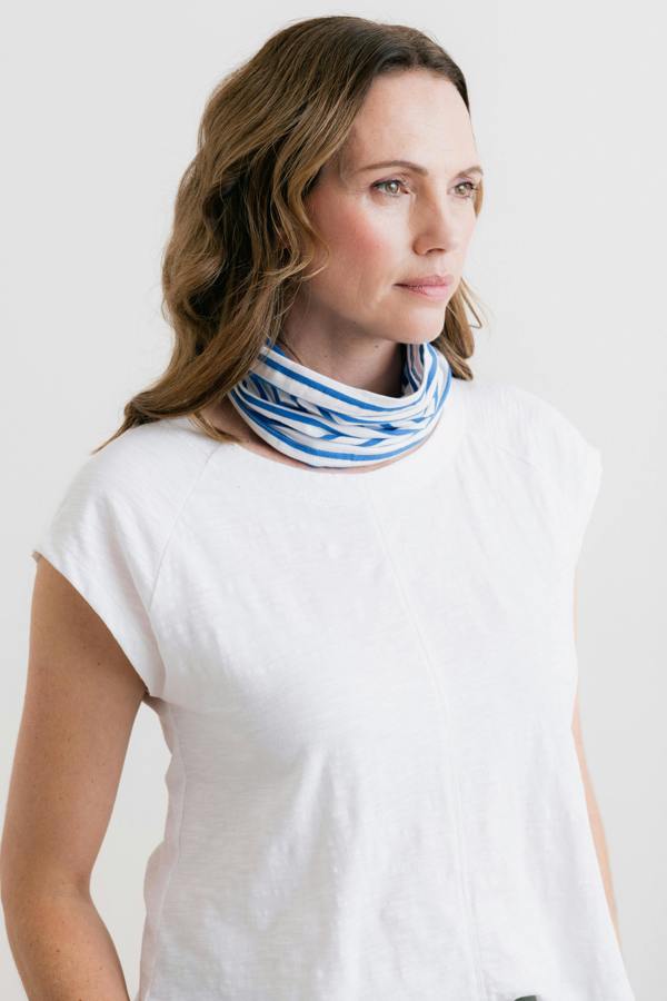 Multiband Cobalt / Ecru Stripe