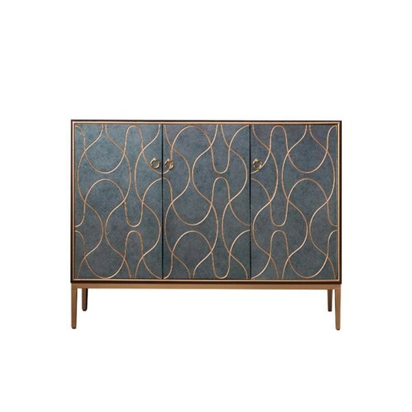 Liana Sideboard, Grey Blue-Weilai Concept-120*40*90cm-Weilai Concept