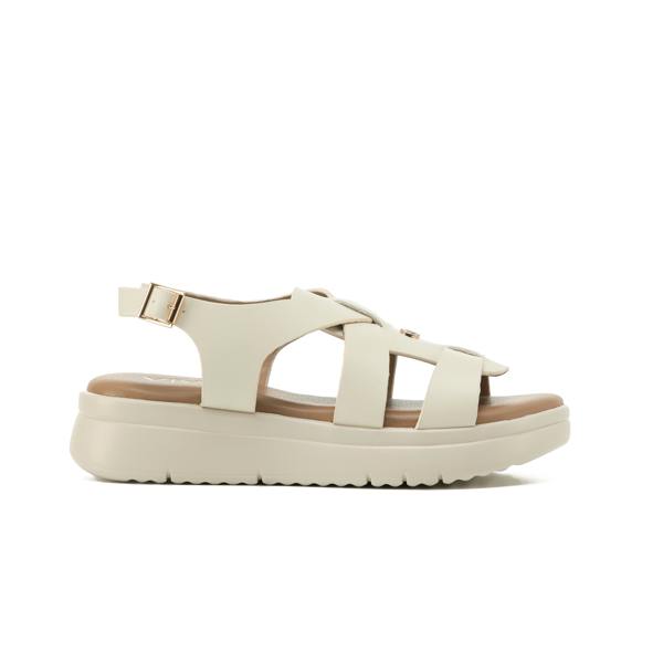 VIVA Skye: Women's Adjustable Buckle Strap Flatform Small Wedge Sandals