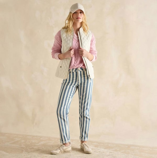 Joules MINX Womens Gilet Cream
