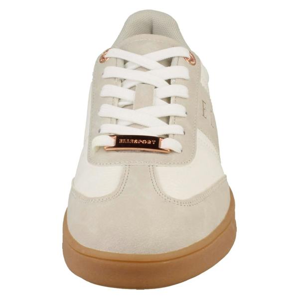 Elle Sport Ladies Elle Sport Lace Up Gum Sole Comfy Trainers F7443